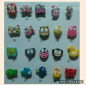 14 pcs. Shoe charm for croc shoes